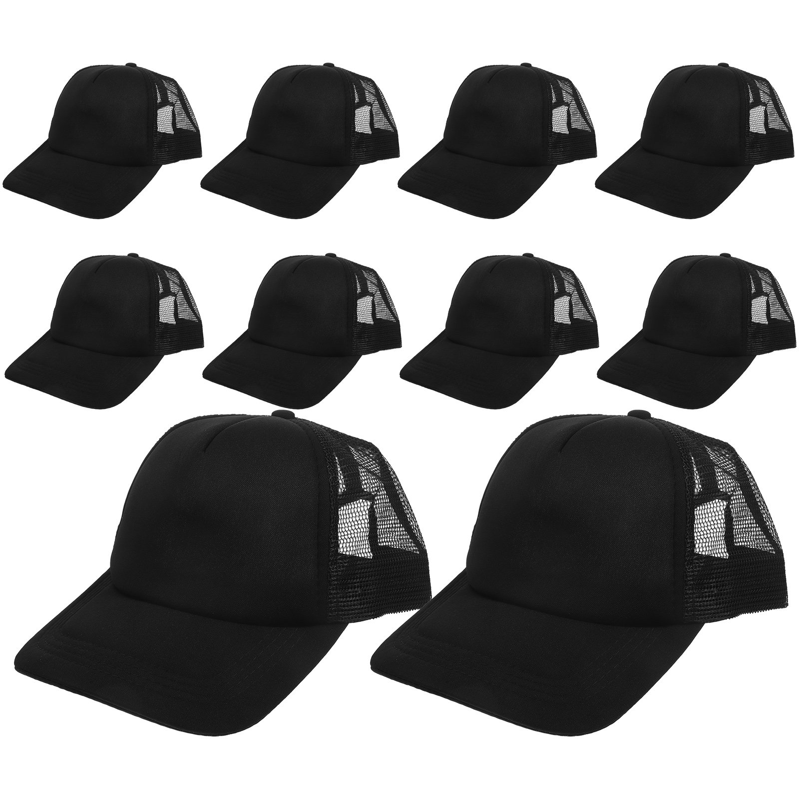 Hat Sublimation Blank - 10 шт. сетчатых бейсболок для сублимации,