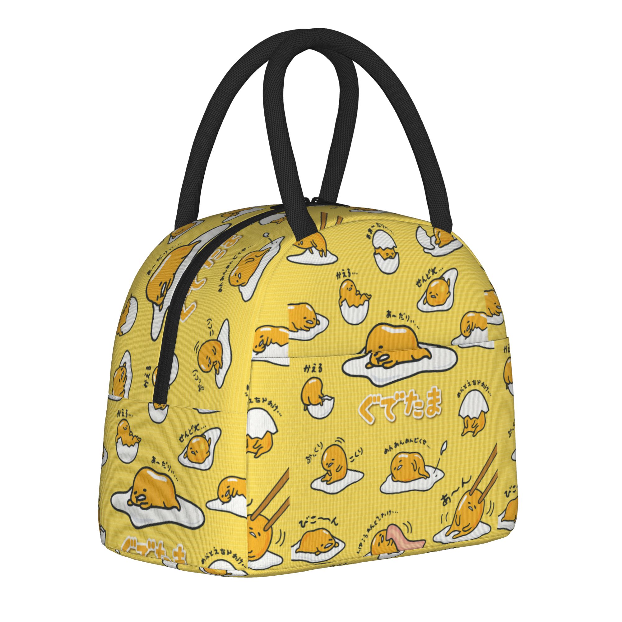 Tote Bag Sublimation - Термосумка для обедов Gudetama: милый мультяшный