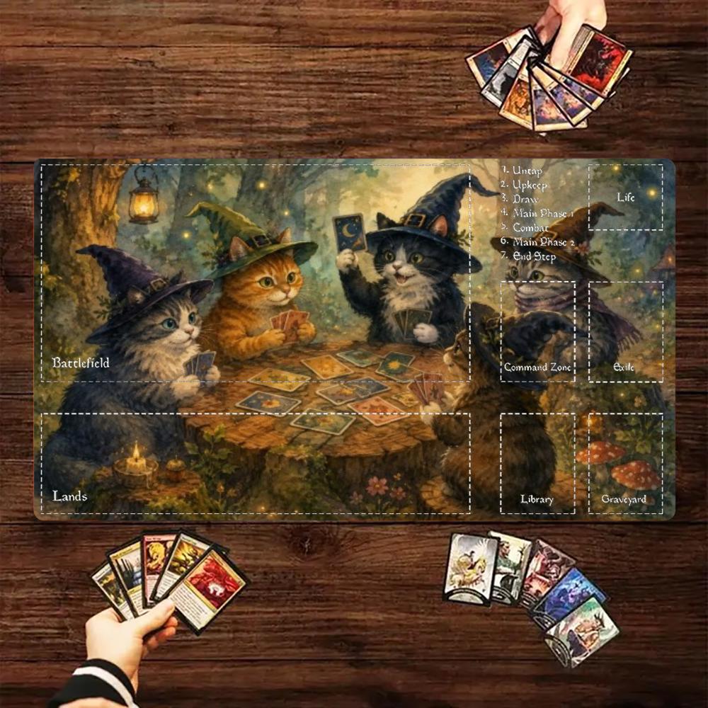 Игровой коврик Witch Cats Magi – обзор и цена Door Mat Blank
