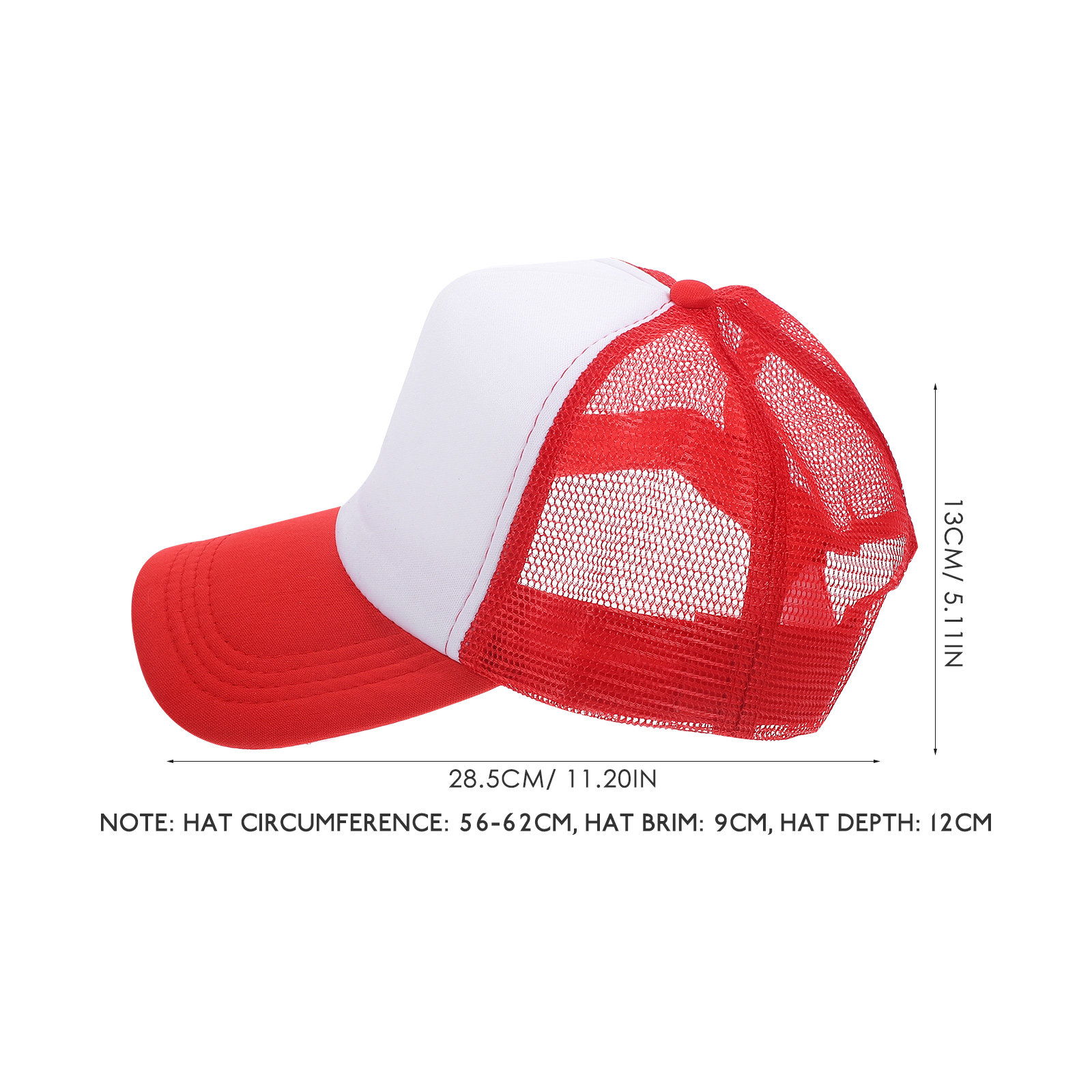 10 шт. пустых бейсболок для су – обзор и цена Hat Sublimation Blank