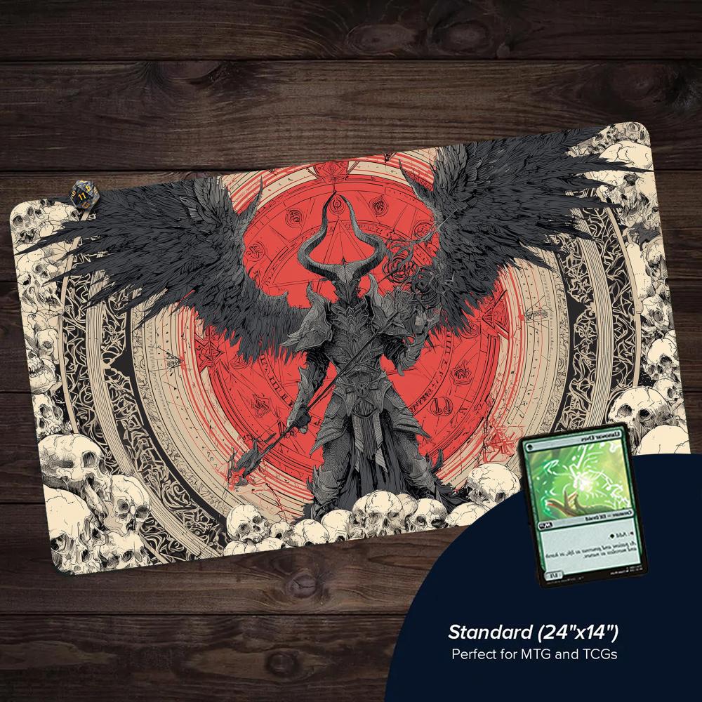 Игровой коврик для TCG в готич – обзор и цена Door Mat Blank
