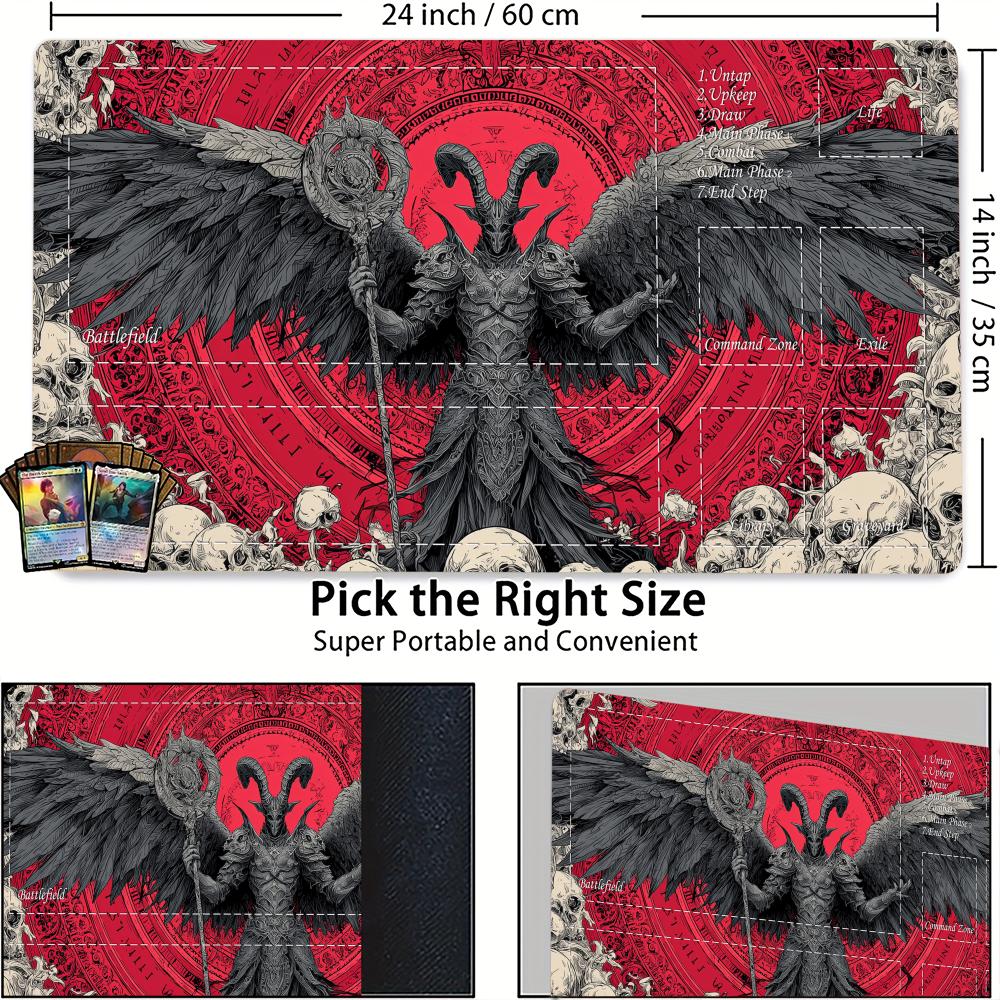 Игровой коврик для TCG в готич – обзор и цена Door Mat Blank