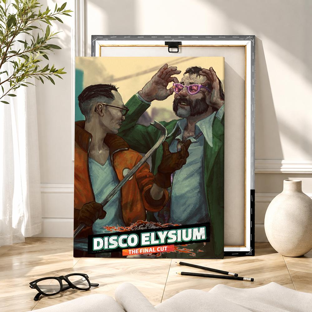 D-Disco Elysium: Горячая видео – обзор и цена Canvas Wrap Ready